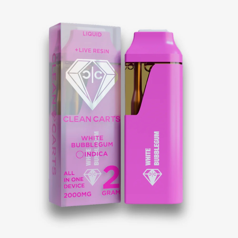 Clean Carts Liquid Diamonds + Live Resin Disposable (2g)